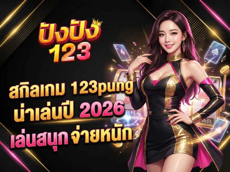 สกิลเกม 123pungน่าเล่นปี 2026 เล่นสนุก จ่ายหนัก