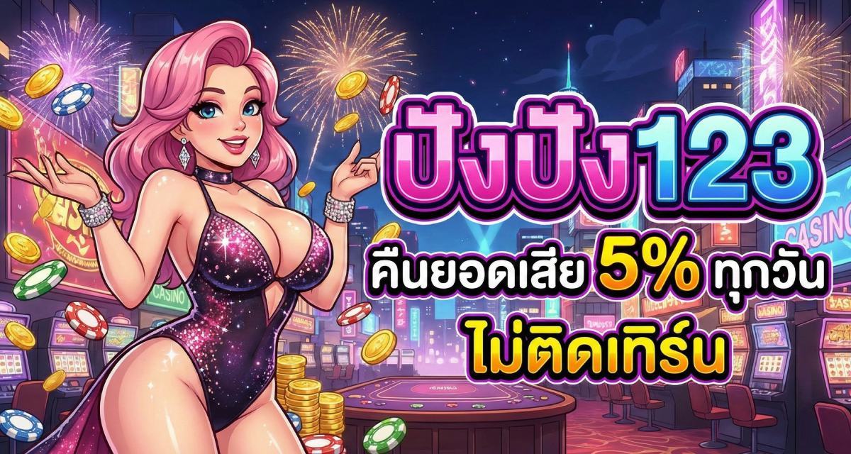 ปังปัง123 คืนยอดเสีย 5% ทุกวัน ไม่ติดเทิร์น (2)