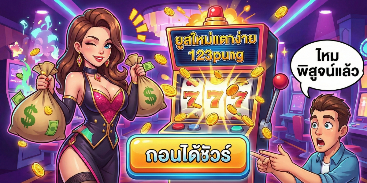 ยูสใหม่แตกง่าย 123pung ไหม พิสูจน์แล้ว ถอนได้ชัวร์ (1)