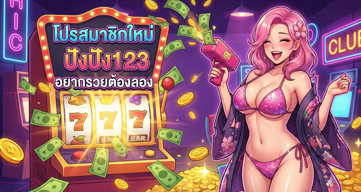 โปรสมาชิกใหม่ ปังปัง123 อยากรวยต้องลอง (1)